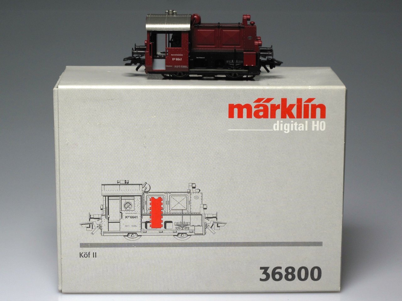 MARKLIN 36800 Locomotora Diesel serie Köf ll DB