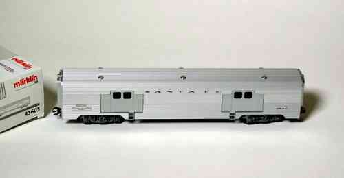 MARKLIN 43603 Coche streamliner aluminio (LEER NOTA ADJUNTA)