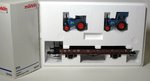 Marklin 58494 Low Side Car with 2 tractors SCALE 1