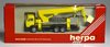 HERPA 806066 Mercedes-Benz truck crane yellow (STRESSED-IMPORTANT READ NOTE)