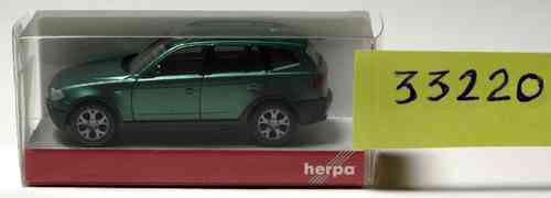 HERPA 33220 metallic green BMW X