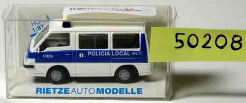 RIETZE 50208 MMC L300 furgoneta Policía Local