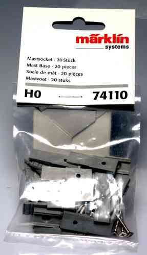 74110 MARKLIN Pole Socket (box of 20 pcs.)