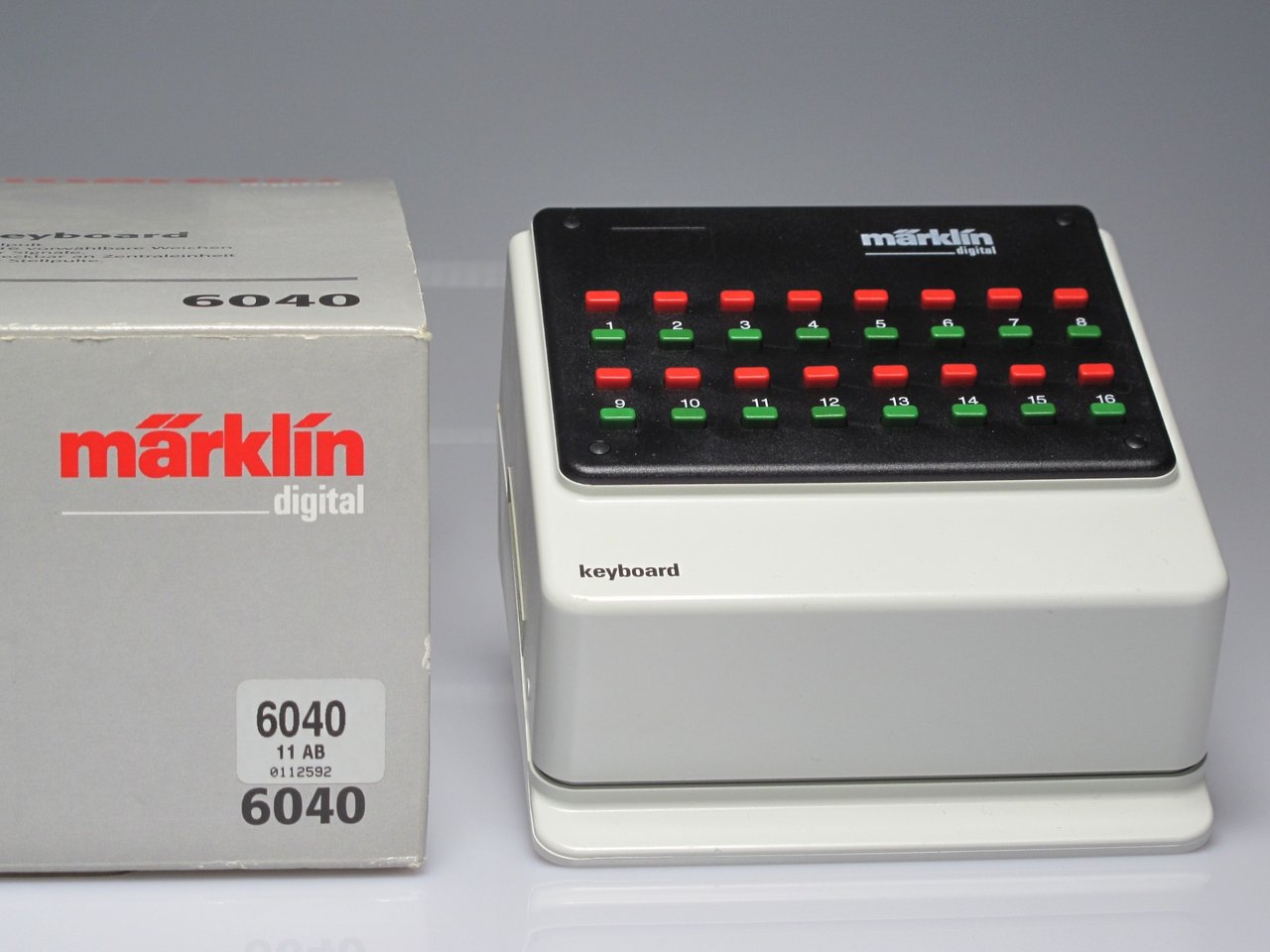 manual see pics Details about   Märklin Marklin 6040 Keyboard EUC box 