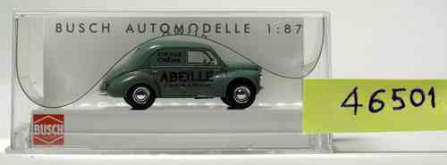 BUSCH 46501 Coche Renault 4 C.V. Kasten " Abeille " verde