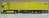 Closed metal trailer truck DAF XF yellow (OWNED / NO BOX) SCALE 1:87