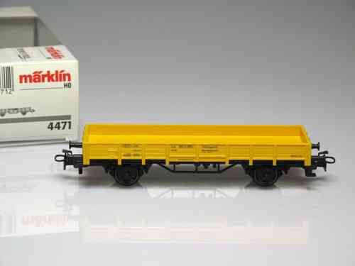 MARKLIN 4471 Vagón servicio DB para la grúa manual (Rfª MARKLIN 4671)