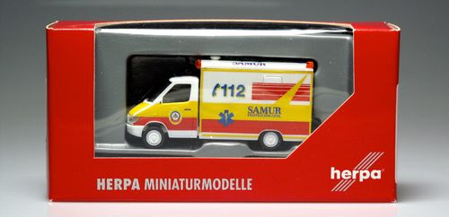 HERPA 46305 Mercedes-Benz Sprinter RTW ambulancia Samur 1:87