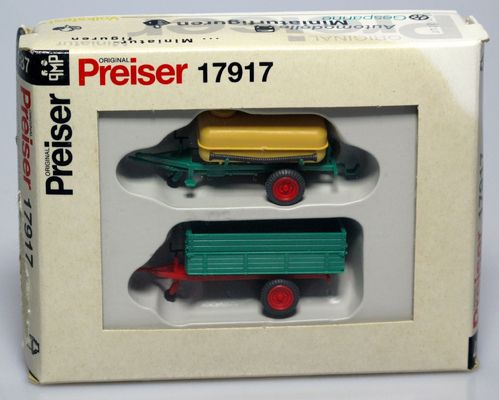PREISER 17917 tractor trailers 1:87  (READ MORE)