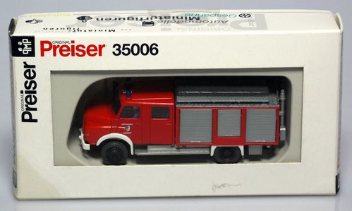 PREISER 35006 Fire truck RW-ÖI 1:87 (SEE NOTE)
