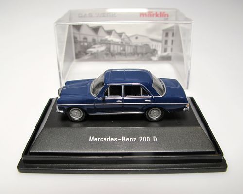 Mercedes-Benz 200 D blue 1:87