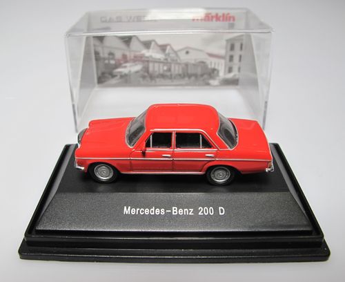 Mercedes-Benz 200 D Red 1:87