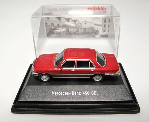 Mercedes-Benz 450 SEL Bordeaux 1:87