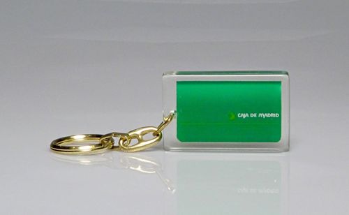 R 392 Keychain methacrylate "Caja Madrid" (WITHOUT BOX)