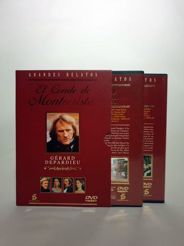 DVD "THE COUNT OF MONTE CRISTO" (SEMI - NEW)