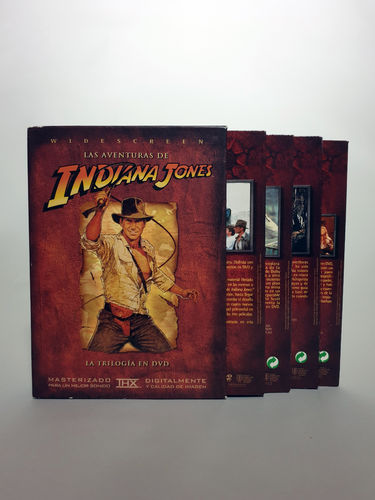 DVD "THE ADVENTURES OF INDIANA JONES" (SEMI - NEW)