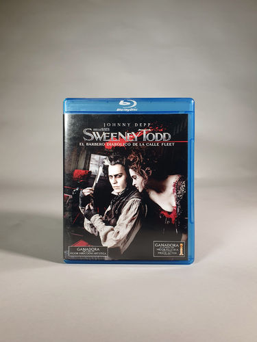 Blu-ray Disc "SWEENEY TODD THE EVIL BARBER OF FLEET STREET" (SEMI-NEW)